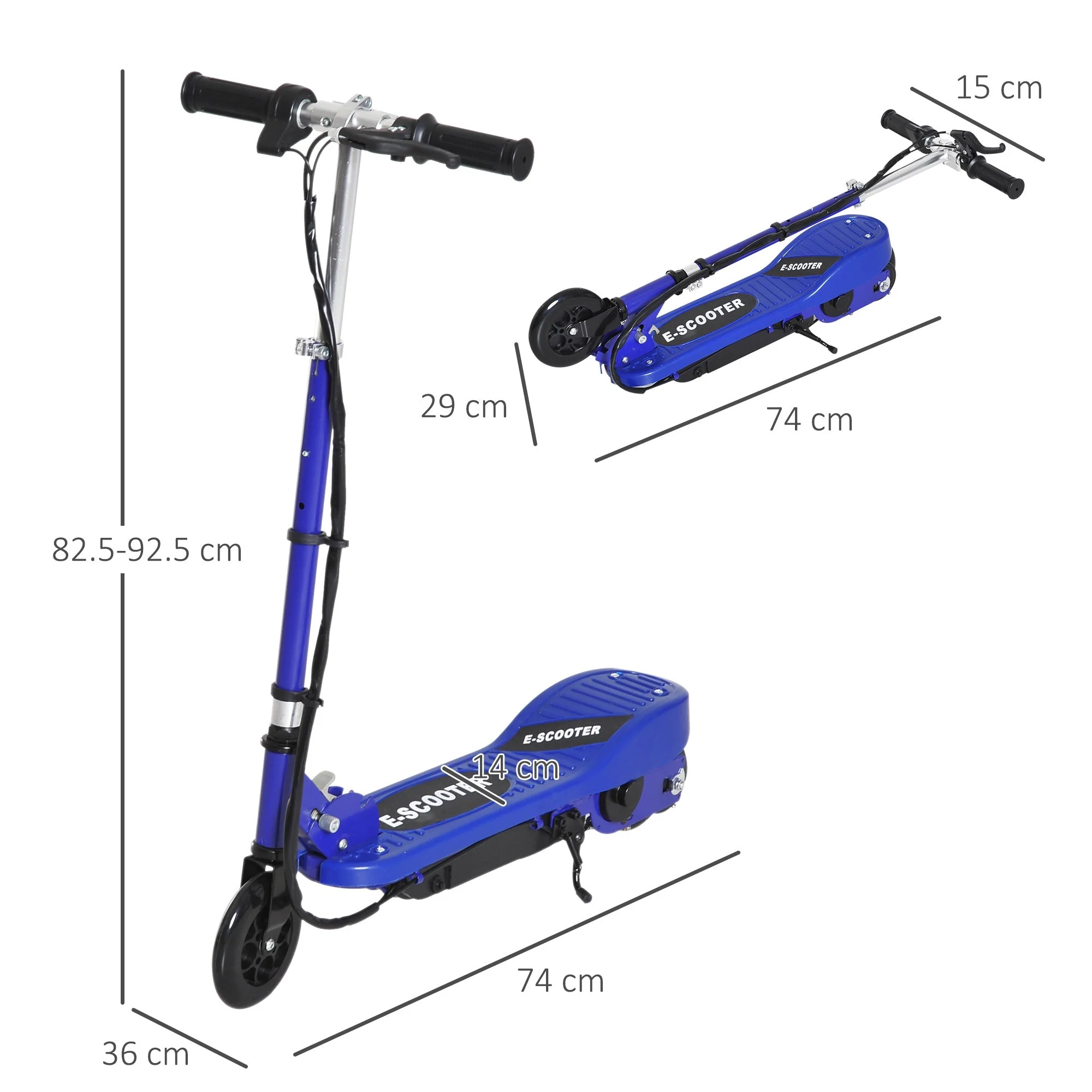 Folding Electric Kids Scooter Ride on Age 7-14 - Image 3