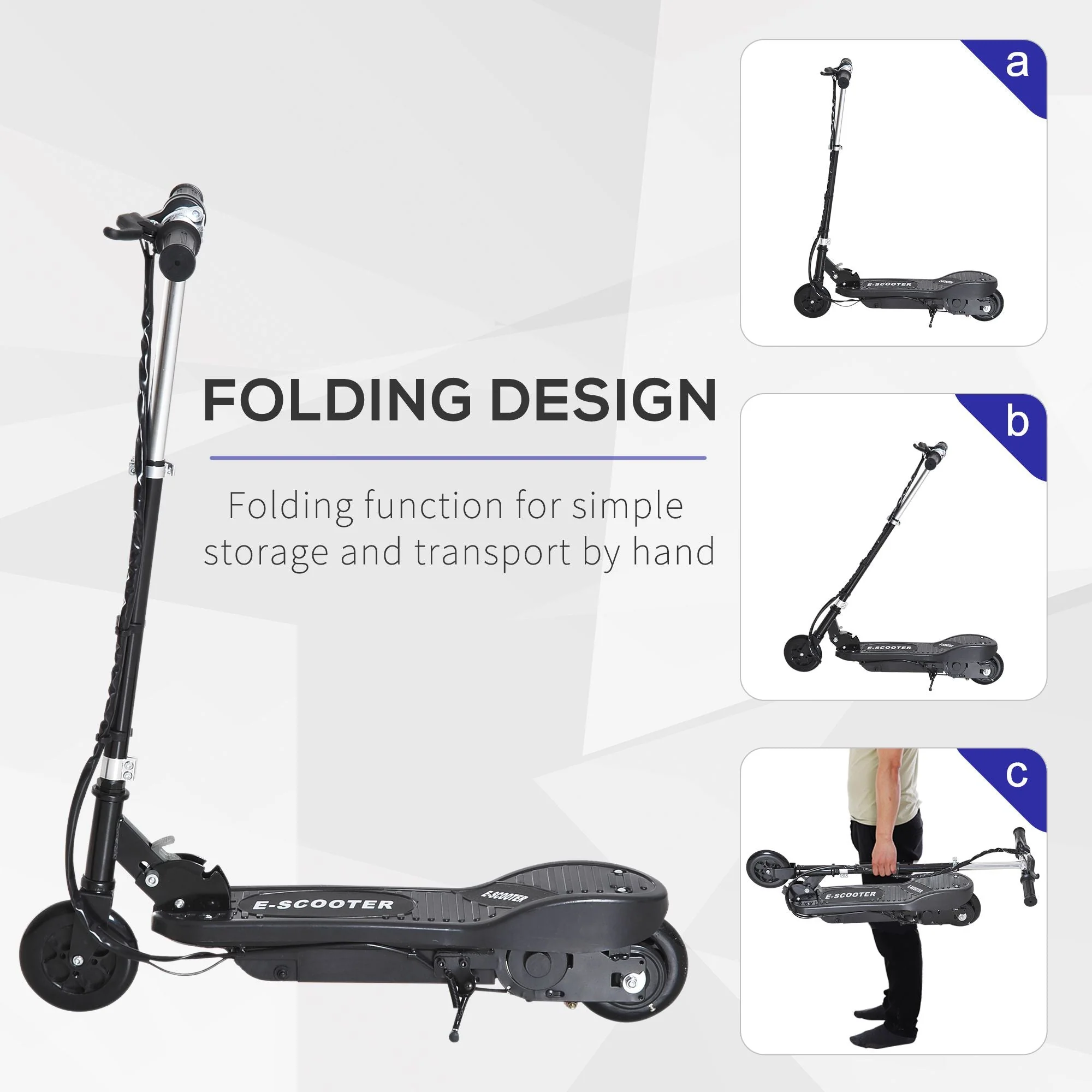 Folding Kids Electric Scooter Ride on Toy - Image 4