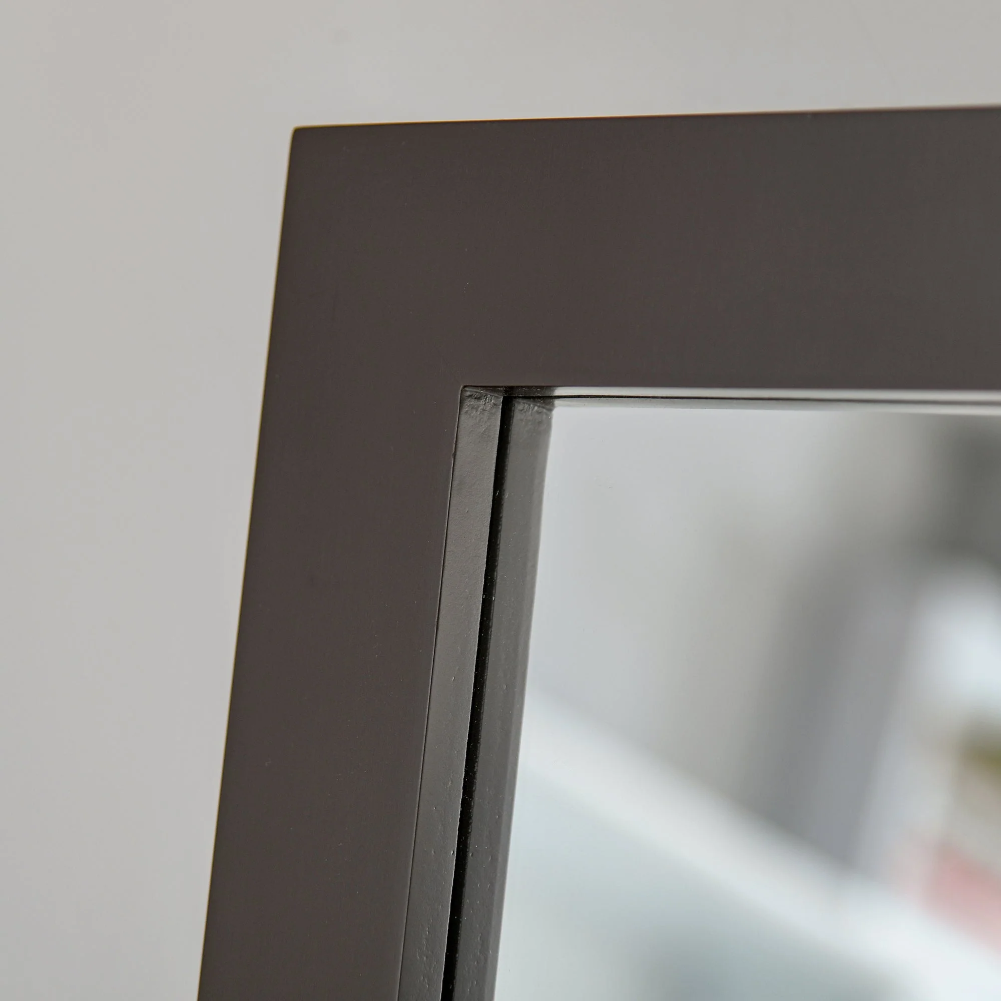 Freestanding Dressing Mirror Bedroom Tall Adjustable Angle 148x47cm Brown - Image 6
