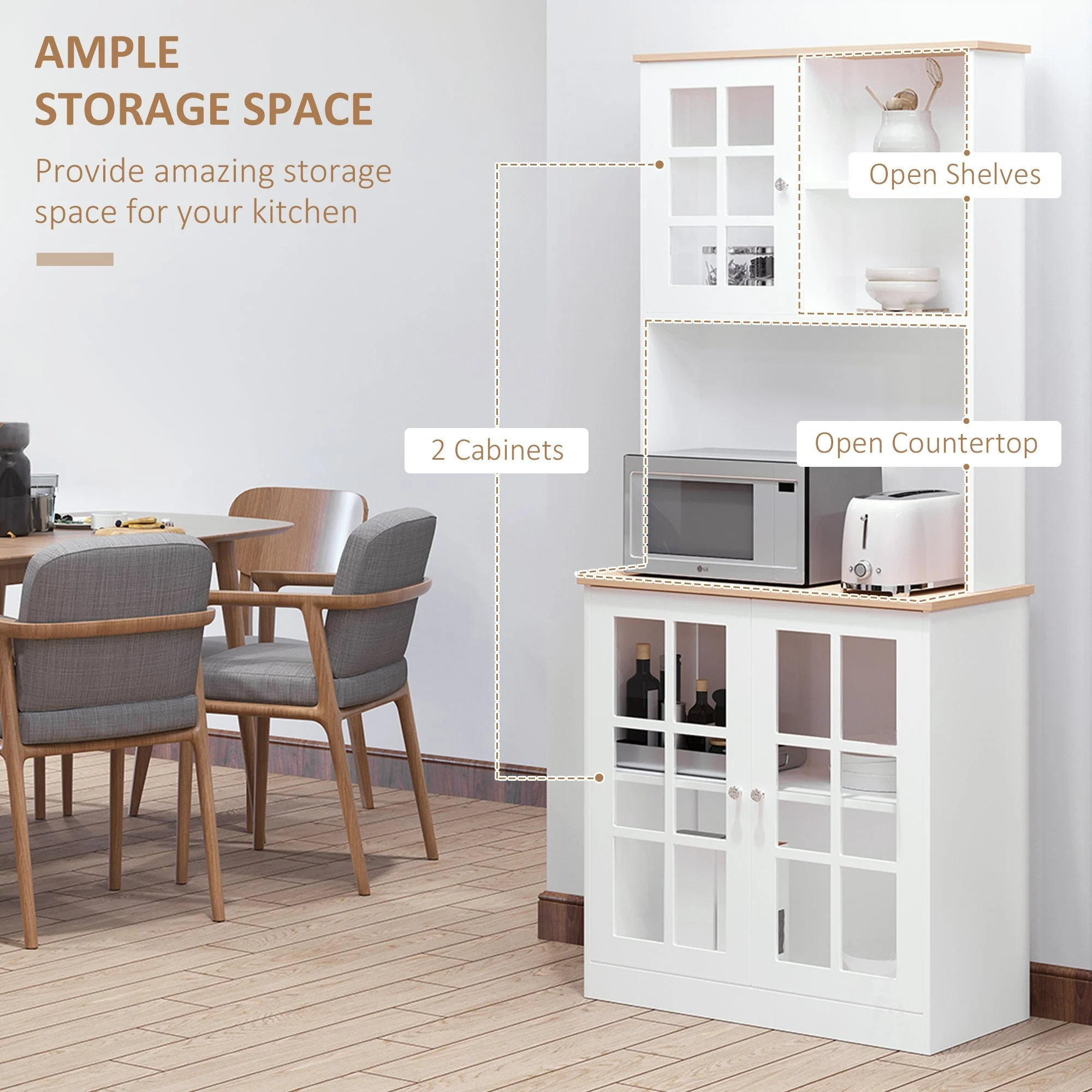 Freestanding Kitchen Cupboard - Image 3
