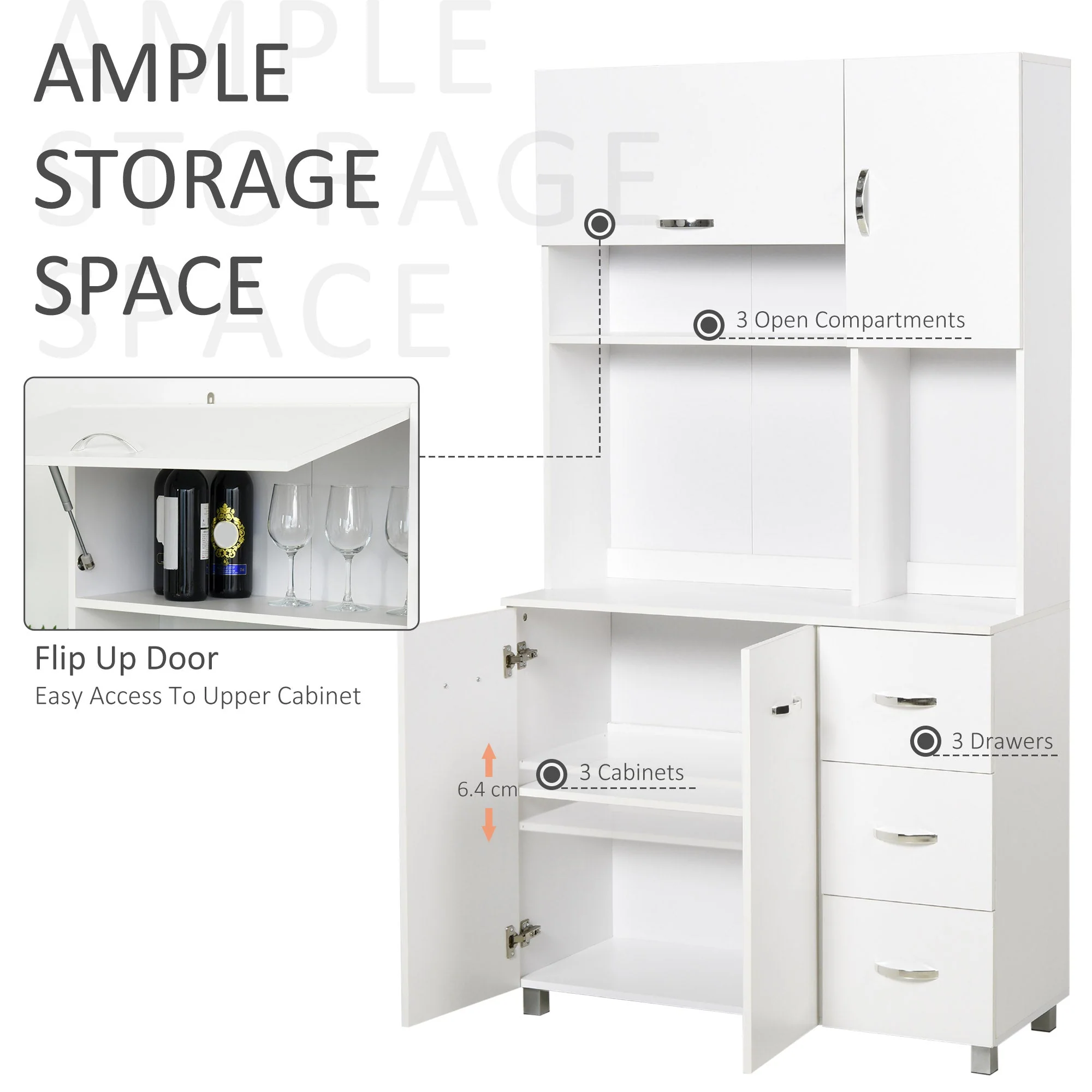 Freestanding Kitchen Cupboard - Image 4