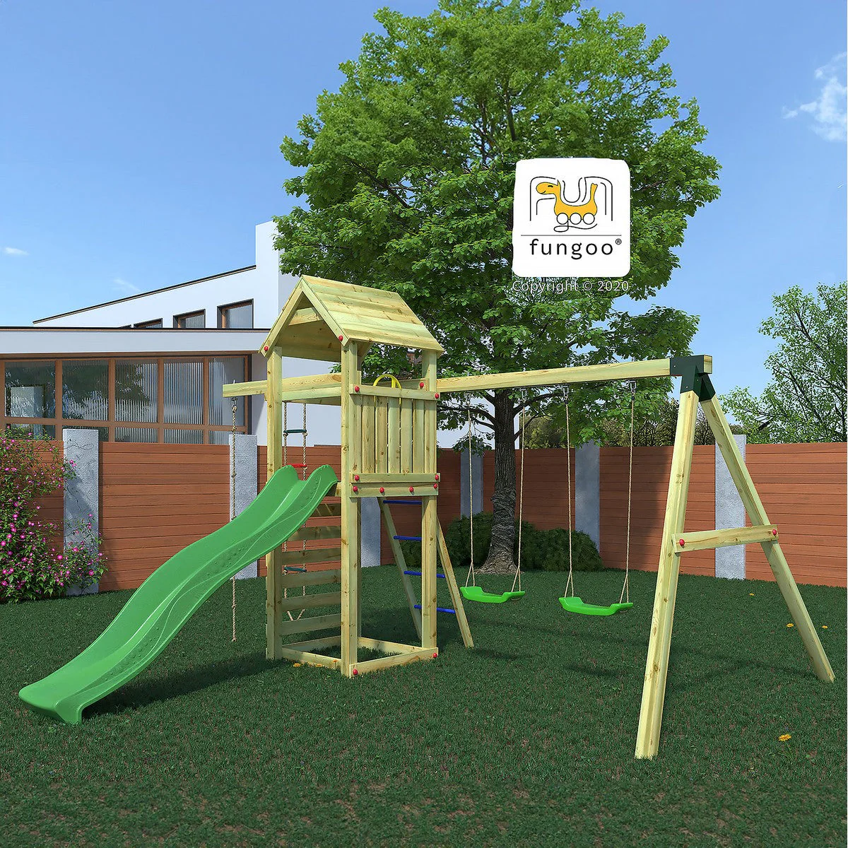 Gaia Garden Playfort by Shire