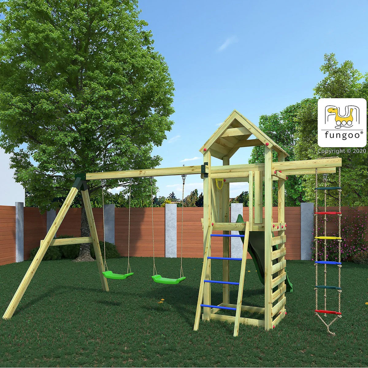 Gaia Garden Playfort by Shire - Image 2