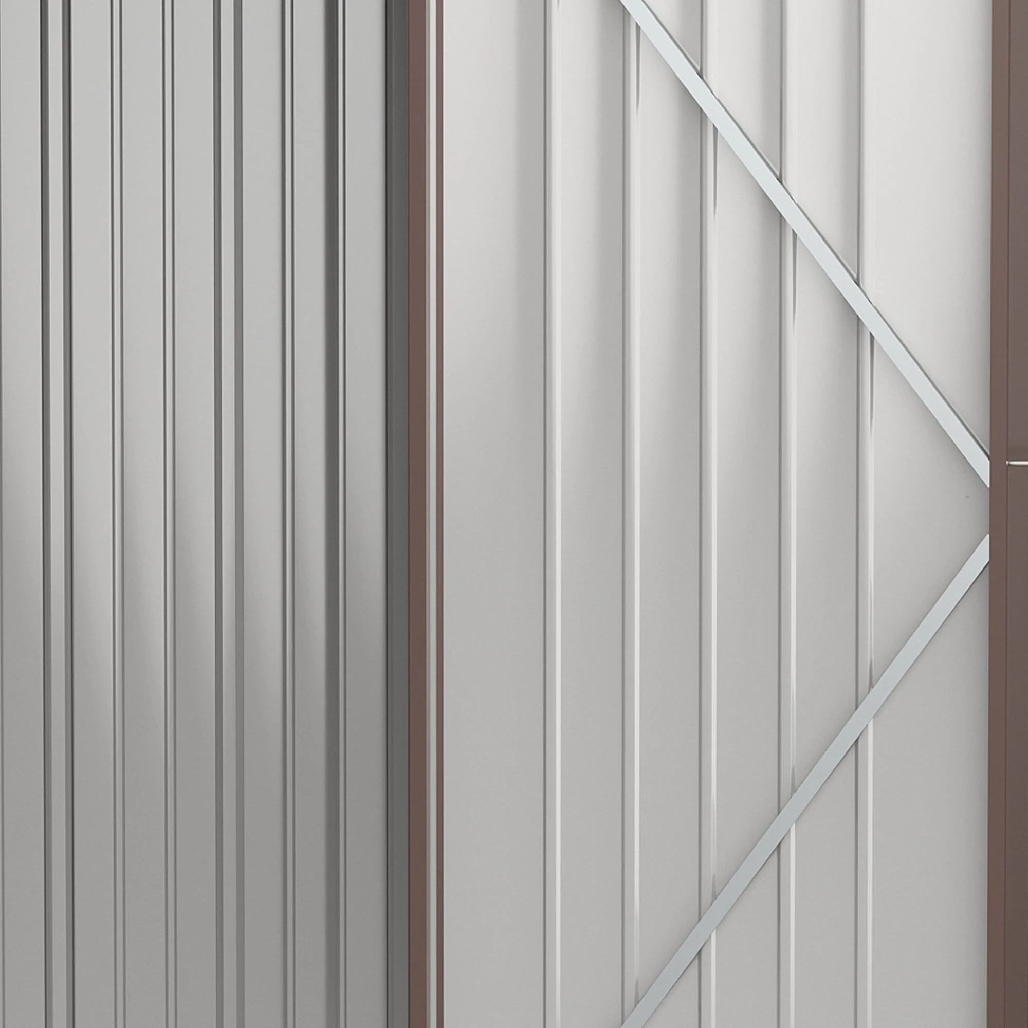 Galvanised 5.3 x 3.1' Single Door Pent Garden Store Steel Brown by Steadfast - Image 8