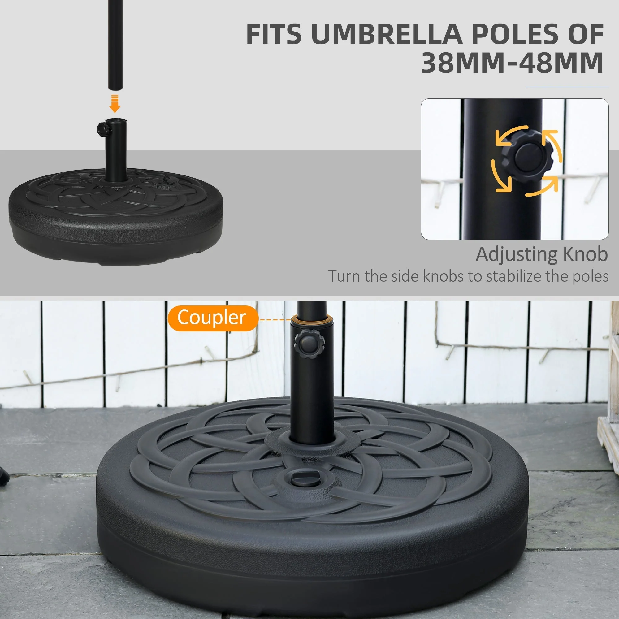 Garden Parasol Base Holder - Image 3
