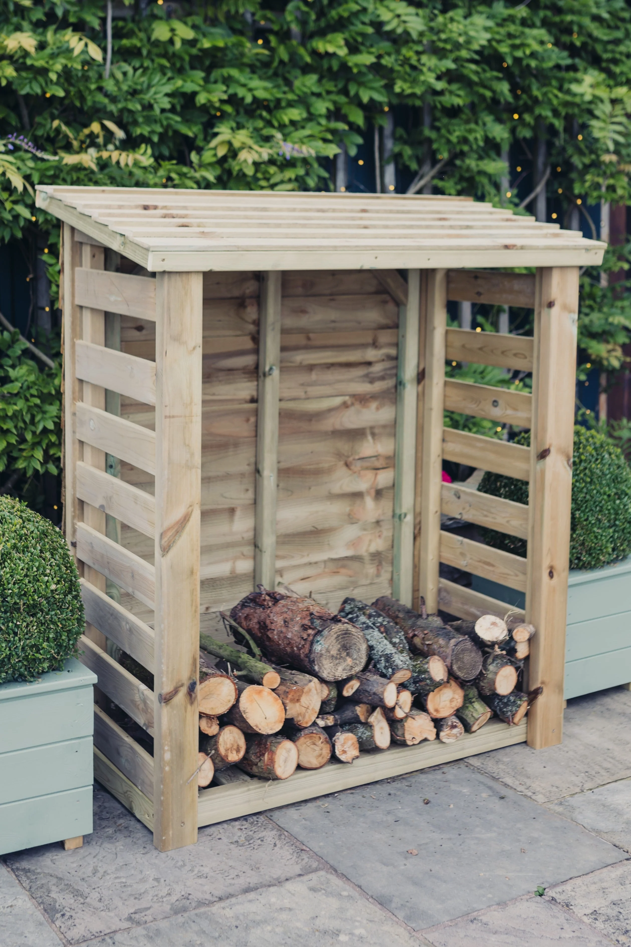 Heavy Duty Garden Log 150cm wide x 60cm deep Store by Churnet Valley - LSOP4X5 - Image 11