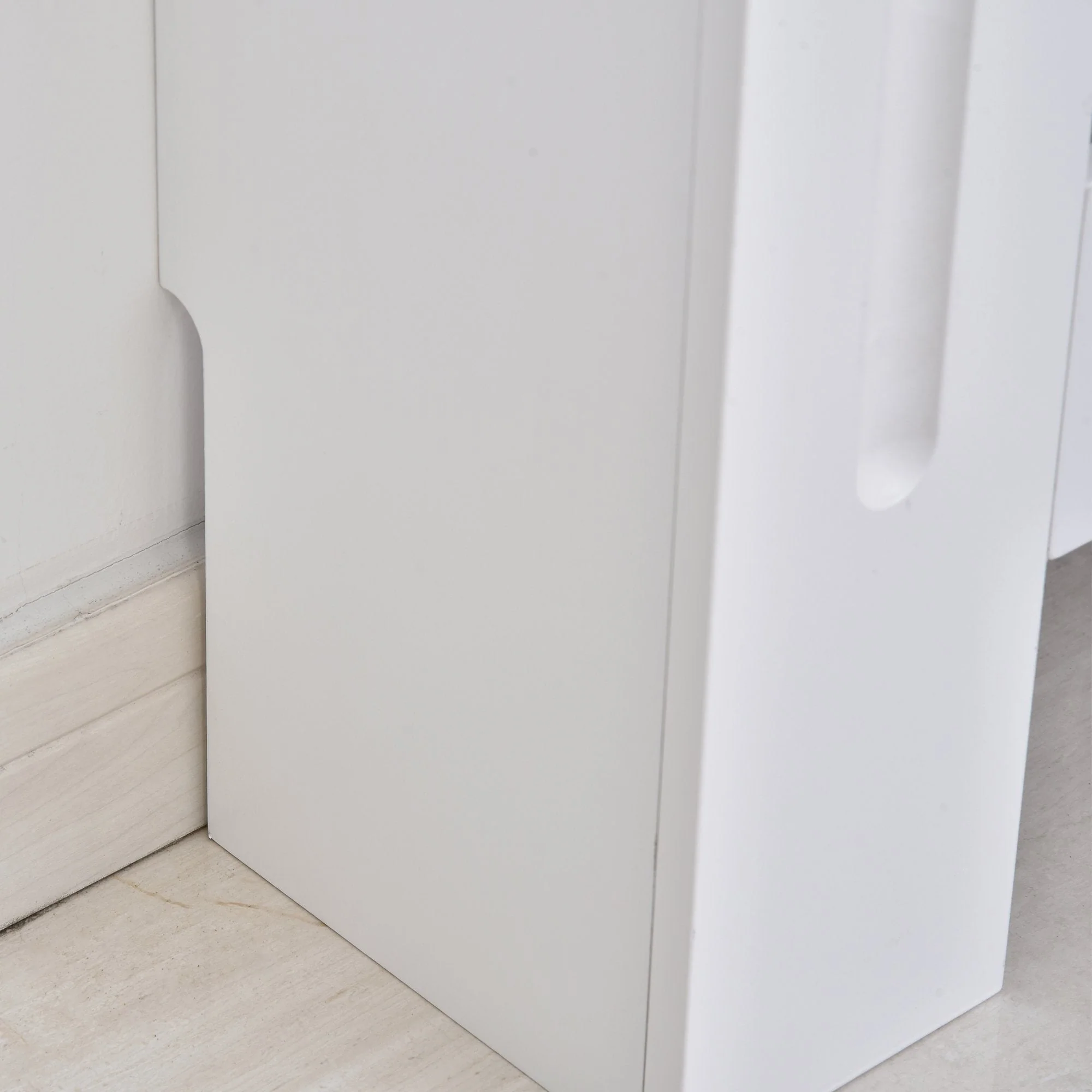 Homcom 112L x 19W x 81H cm Medium-density fibreboard Radiator Cover-White - Image 9