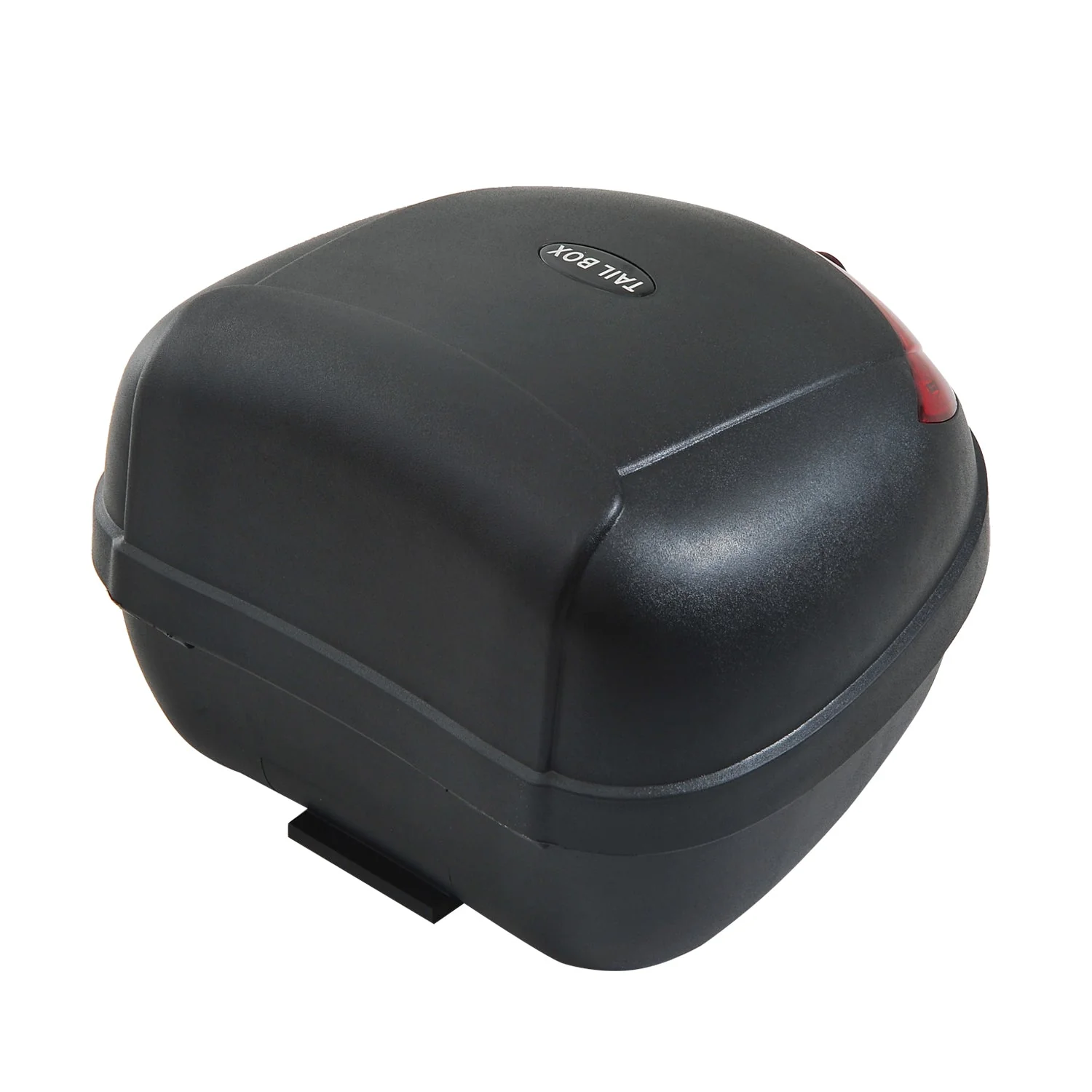 Homcom 24 L Motorcycle Luggage Case Withreflectors-Black/Red - Image 5