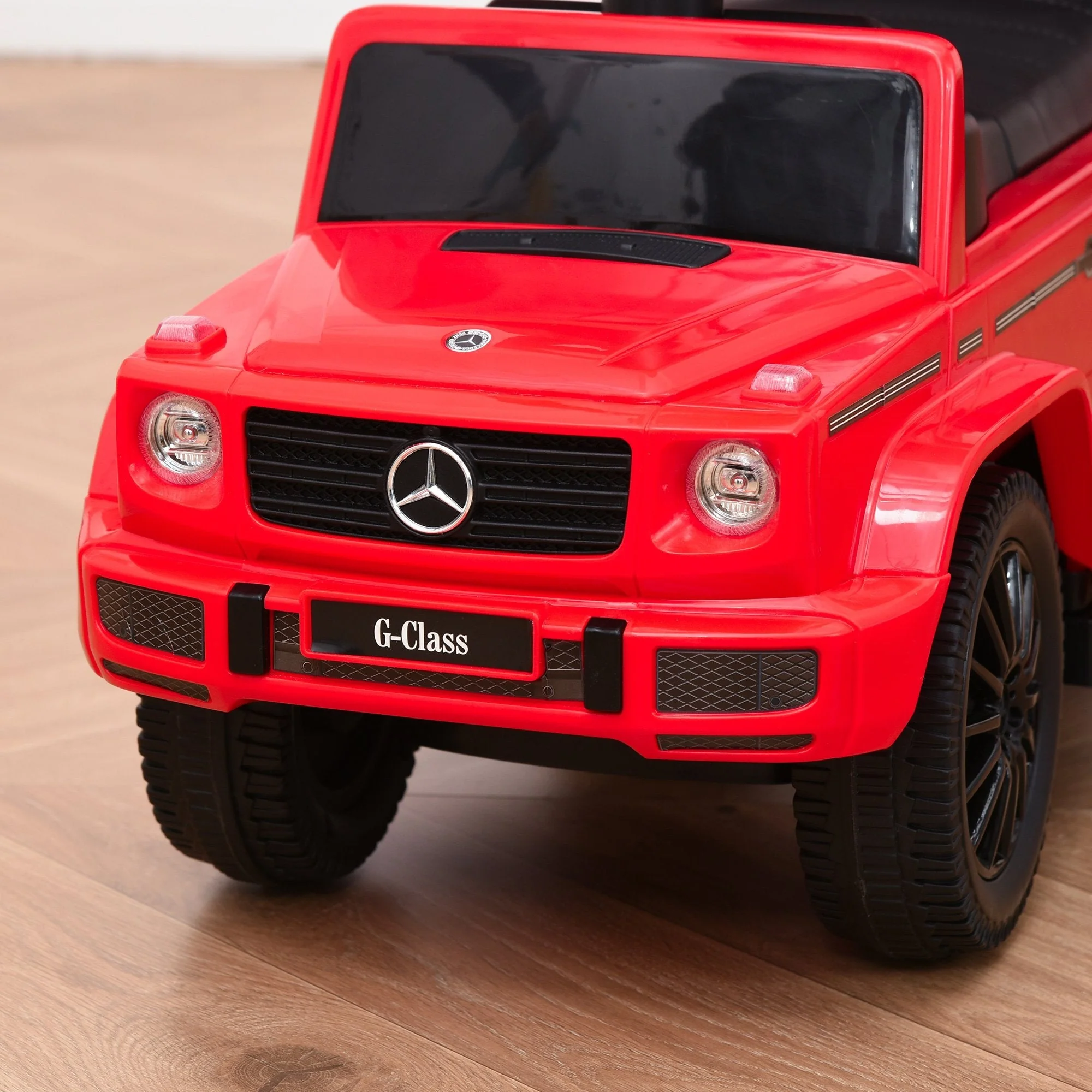 Homcom Benz G350 Ride-On Push Along Car Sliding Walker Floor Slider Stroller Toddler Vehicle - Image 7