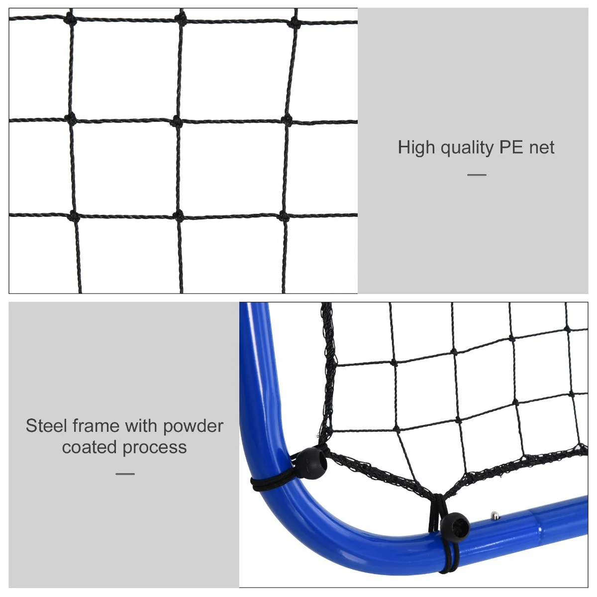 Homcom Football Rebounder Net - Image 8