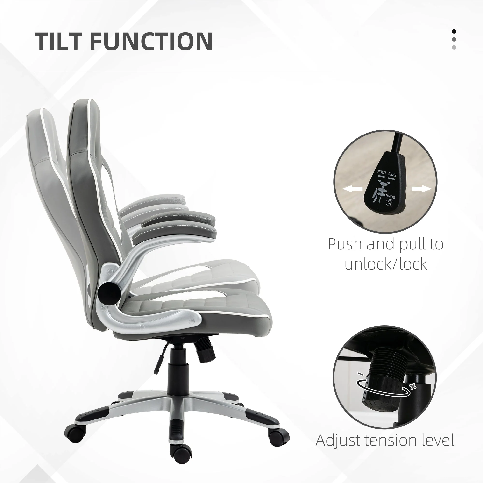 Homcom Racing Gaming Chair - Image 5