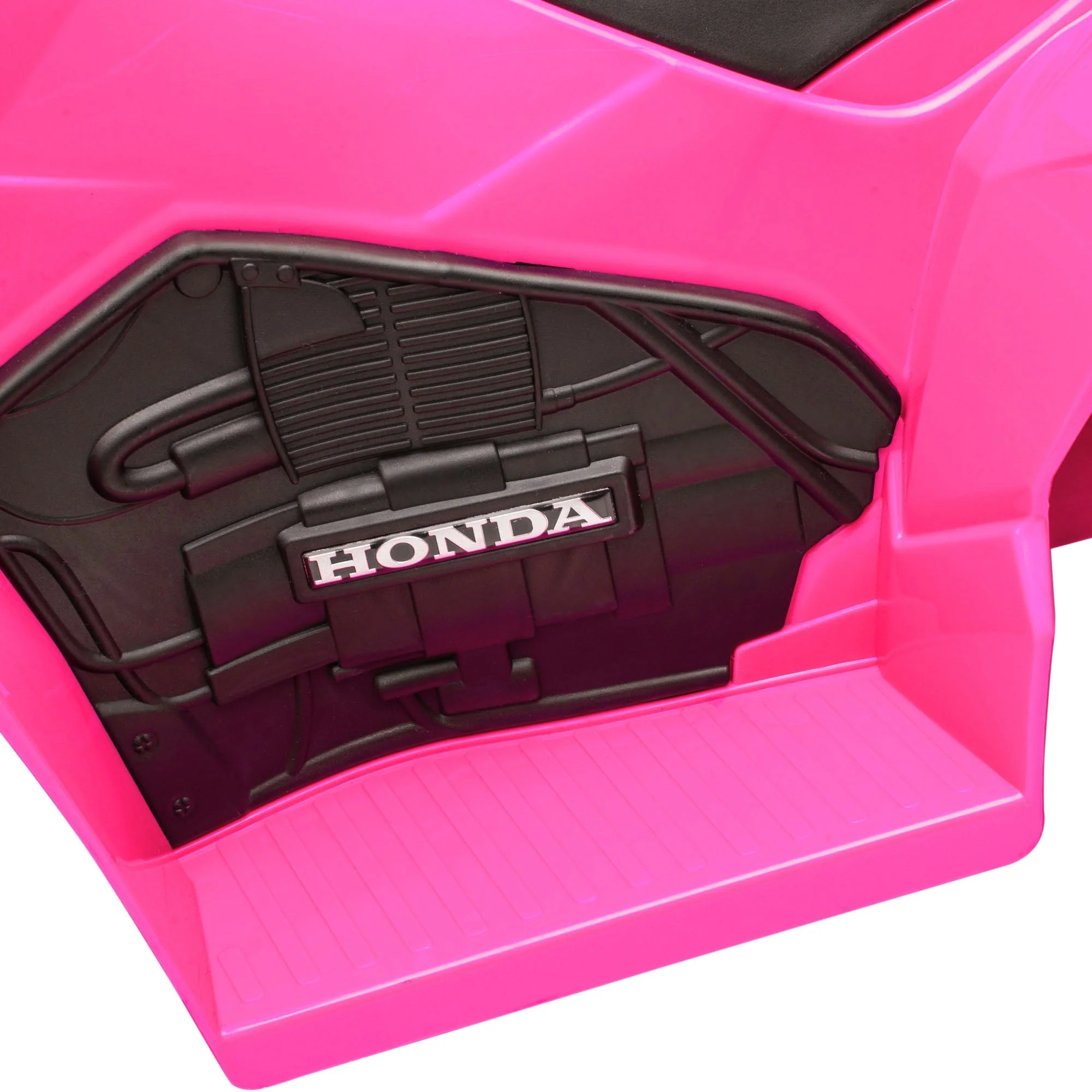 Honda Ride On Quad Bike With LED Light & Horn 1.5 To 3 Years Pink by Aiyaplay - Image 9