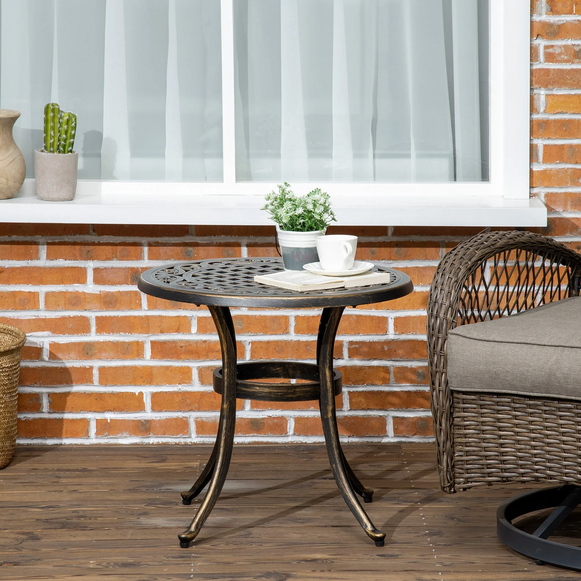Industrial Side Table - Image 9