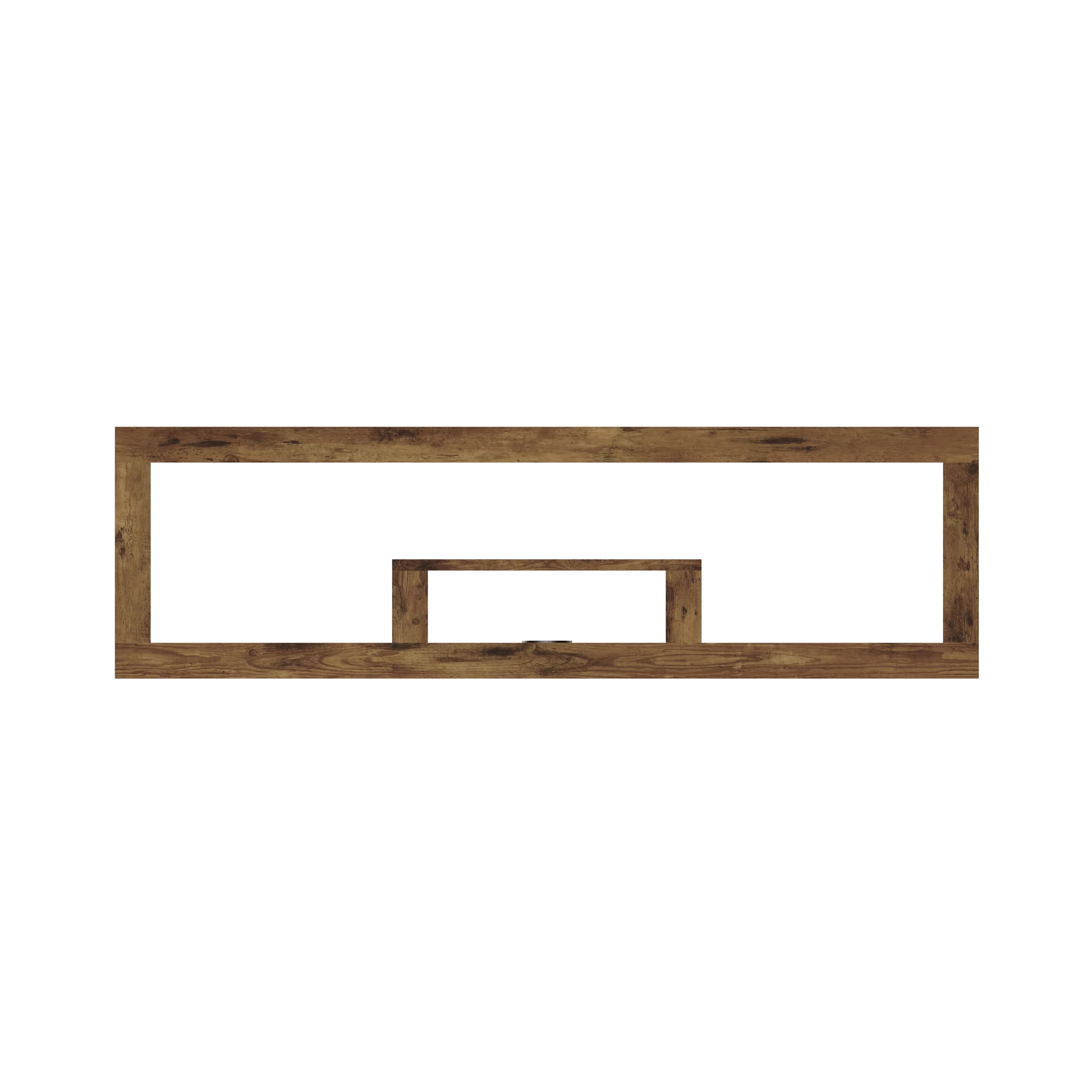 Jakarta TV Unit Natural 1 Shelf - Image 2