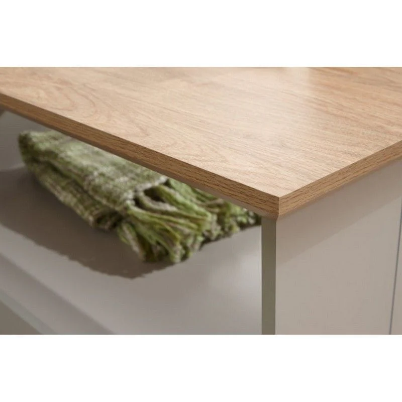 Kendal Coffee Table Grey 1 Shelf - Image 4