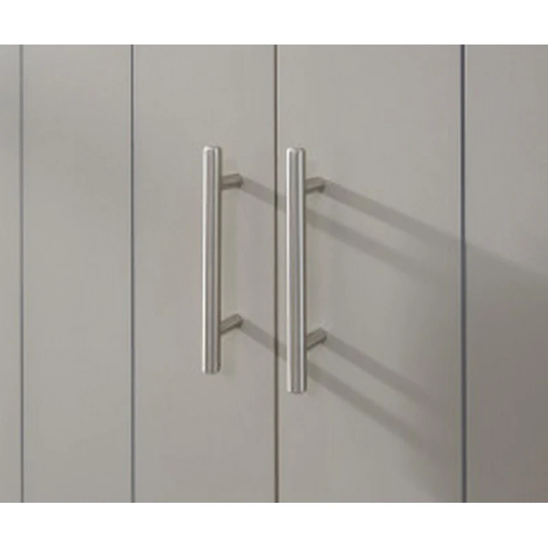 Kendal Tall Wardrobe Grey 2 Doors 1 Drawer - Image 6