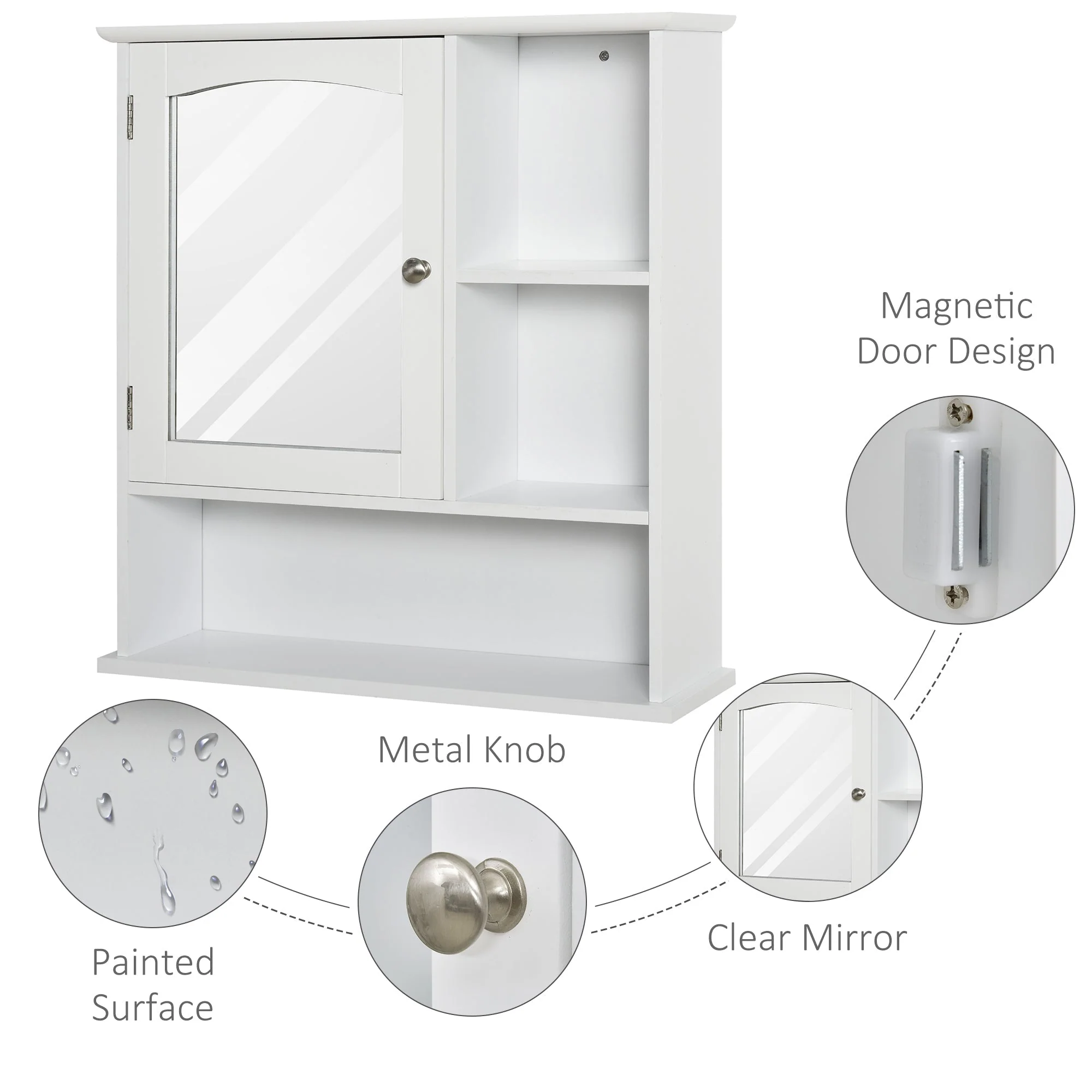 kleankin Bathroom Cabinet - Image 6