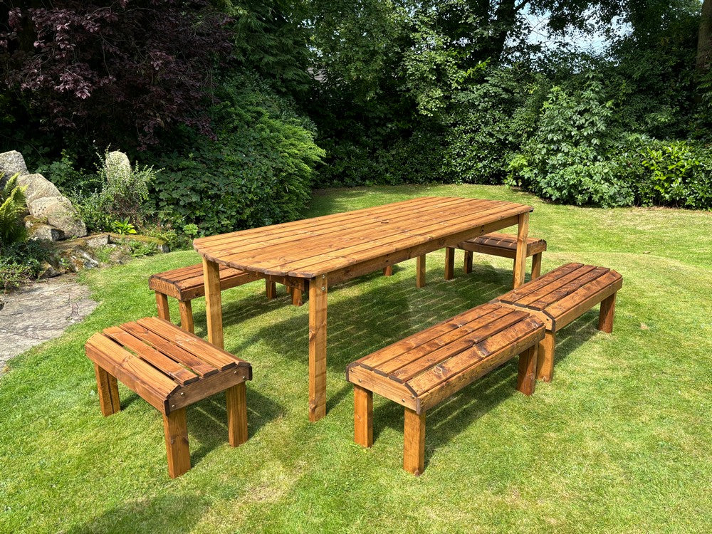 Knights Garden Patio Dining Set by Charles Taylor - 10 Seats - Image 22