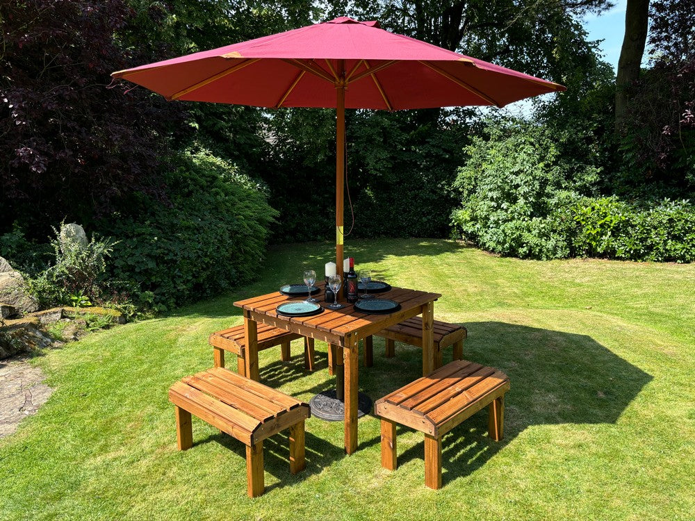 Knights Garden Patio Dining Set by Charles Taylor - 4 Seats - Image 6