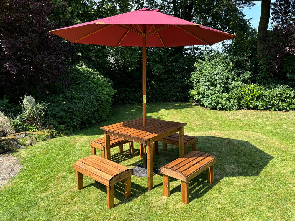 Knights Garden Patio Dining Set by Charles Taylor - 4 Seats - Image 8
