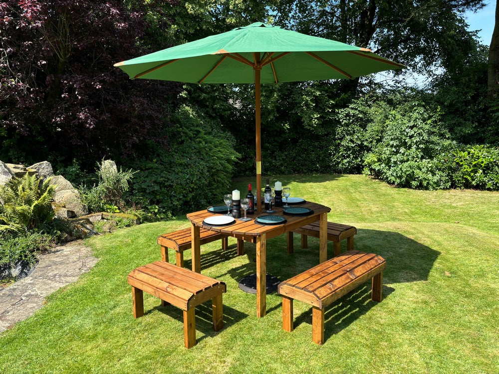 Knights Garden Patio Dining Set by Charles Taylor - 6 Seats - Image 17