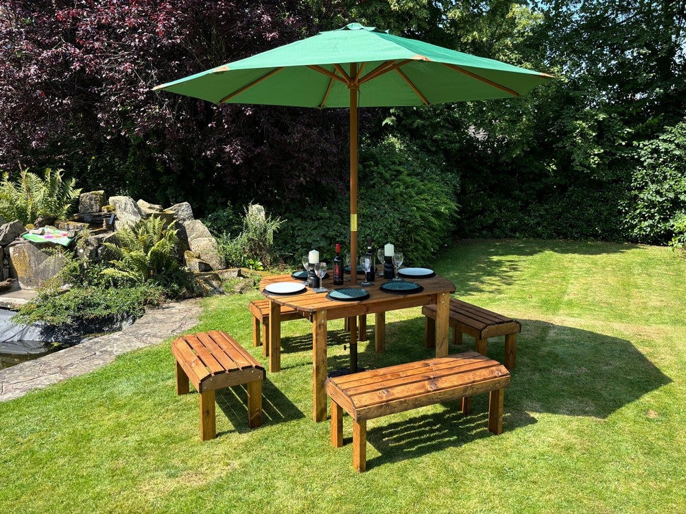 Knights Garden Patio Dining Set by Charles Taylor - 6 Seats - Image 18
