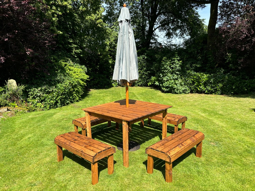 Knights Garden Patio Dining Set by Charles Taylor - 8 Seats - Image 12