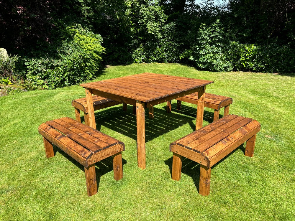 Knights Garden Patio Dining Set by Charles Taylor - 8 Seats - Image 2