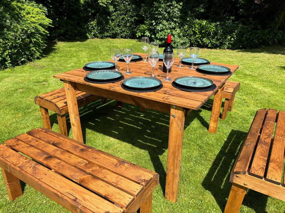 Knights Garden Patio Dining Set by Charles Taylor - 8 Seats - Image 21