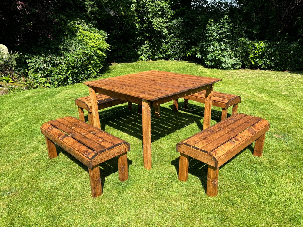 Knights Garden Patio Dining Set by Charles Taylor - 8 Seats - Image 3