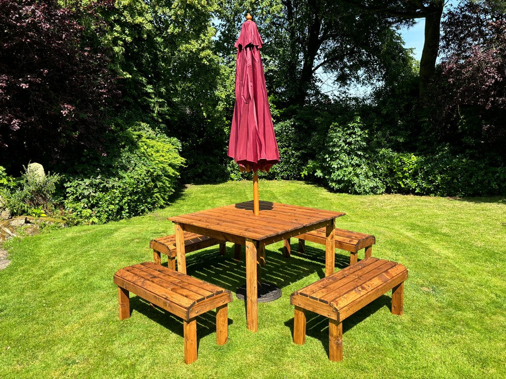 Knights Garden Patio Dining Set by Charles Taylor - 8 Seats - Image 5