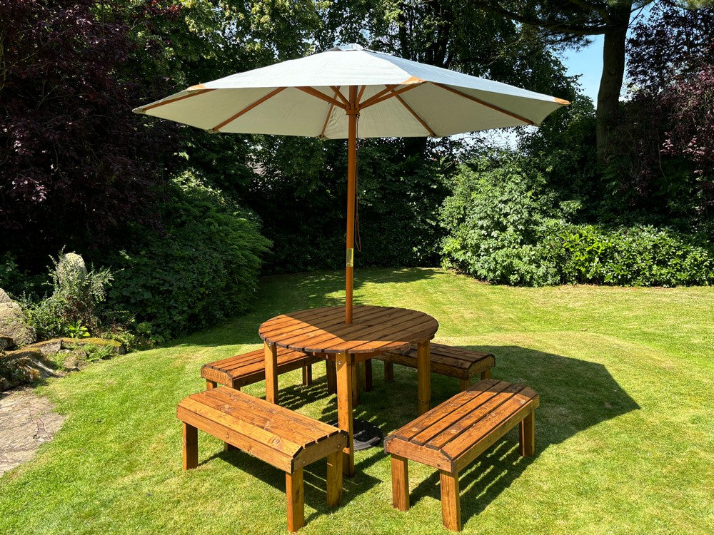 Knights Garden Patio Dining Set by Charles Taylor - 8 Seats - Image 2