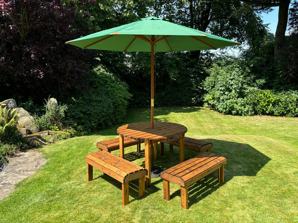 Knights Garden Patio Dining Set by Charles Taylor - 8 Seats - Image 4