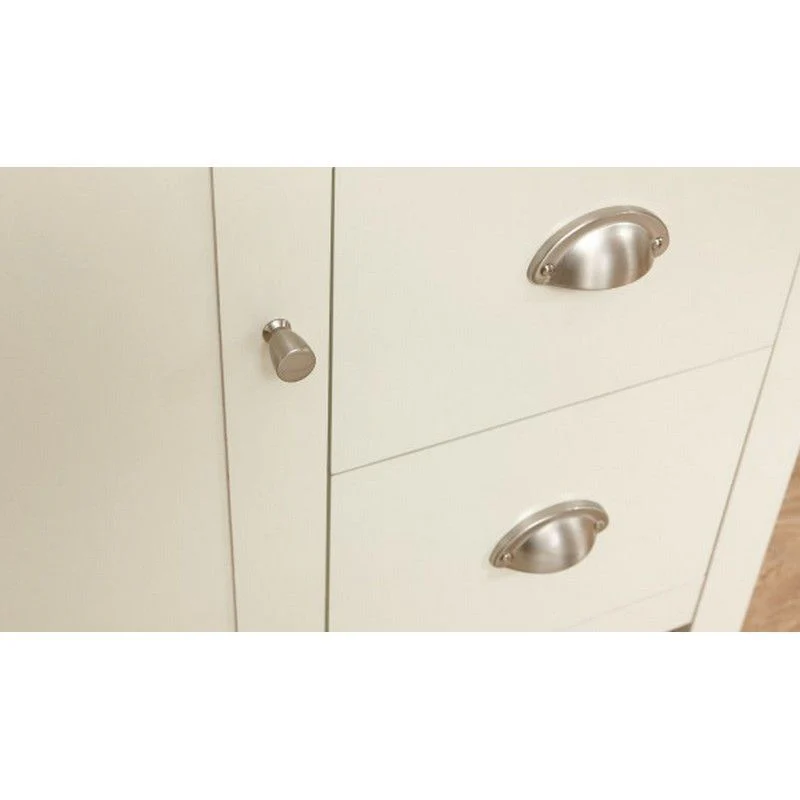 Lancaster Sideboard Cream 1 Door 2 Shelves 3 Drawers - Image 5