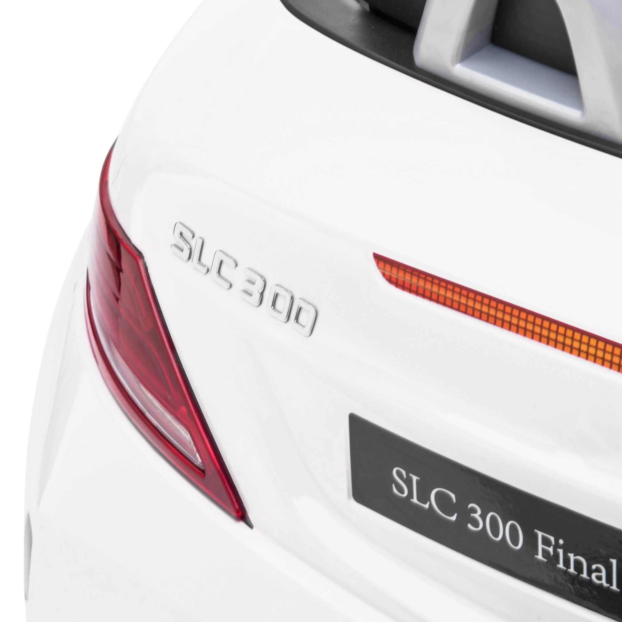 Mercedes Benz SLC 300 Ride On Electric Car With Parent Remote 3 To 6 Years White by Aiyaplay - Image 8