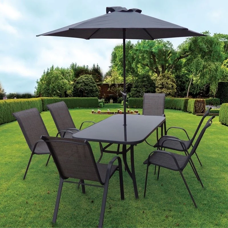 Montagu Garden Patio Dining Set by Croft - 6 Seats - Image 2