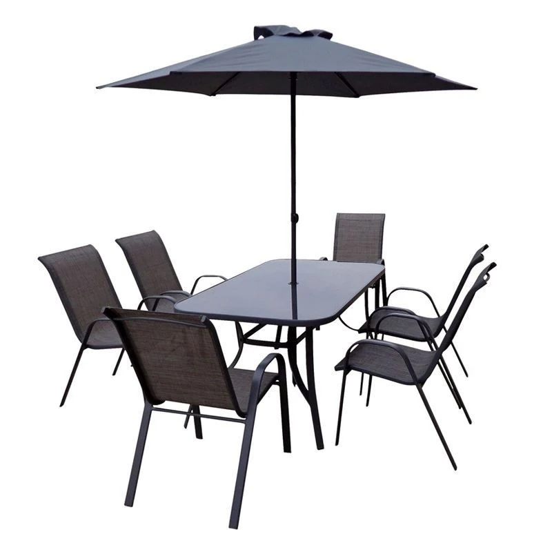 Montagu Garden Patio Dining Set by Croft - 6 Seats - Image 3