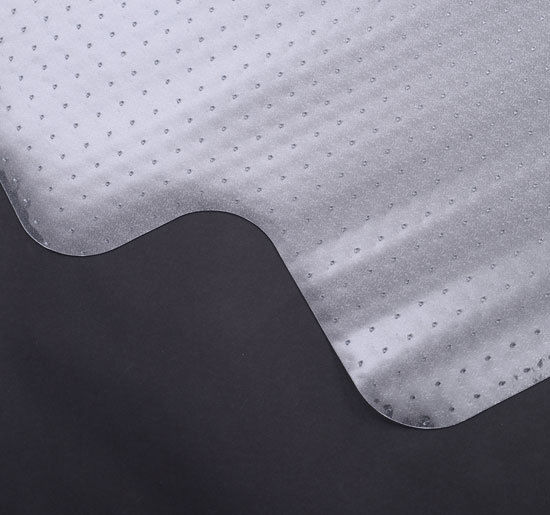 Office Carpet Protector Chair Mat High Impact Strength Clear Spike Non Slip Chairmat Frosted Lipped - Image 7