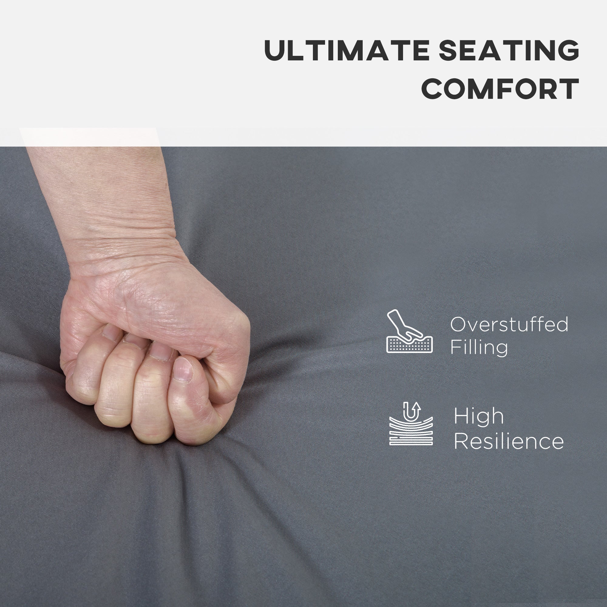 Outdoor Cushion Pad Set for Rattan Furniture - Image 5