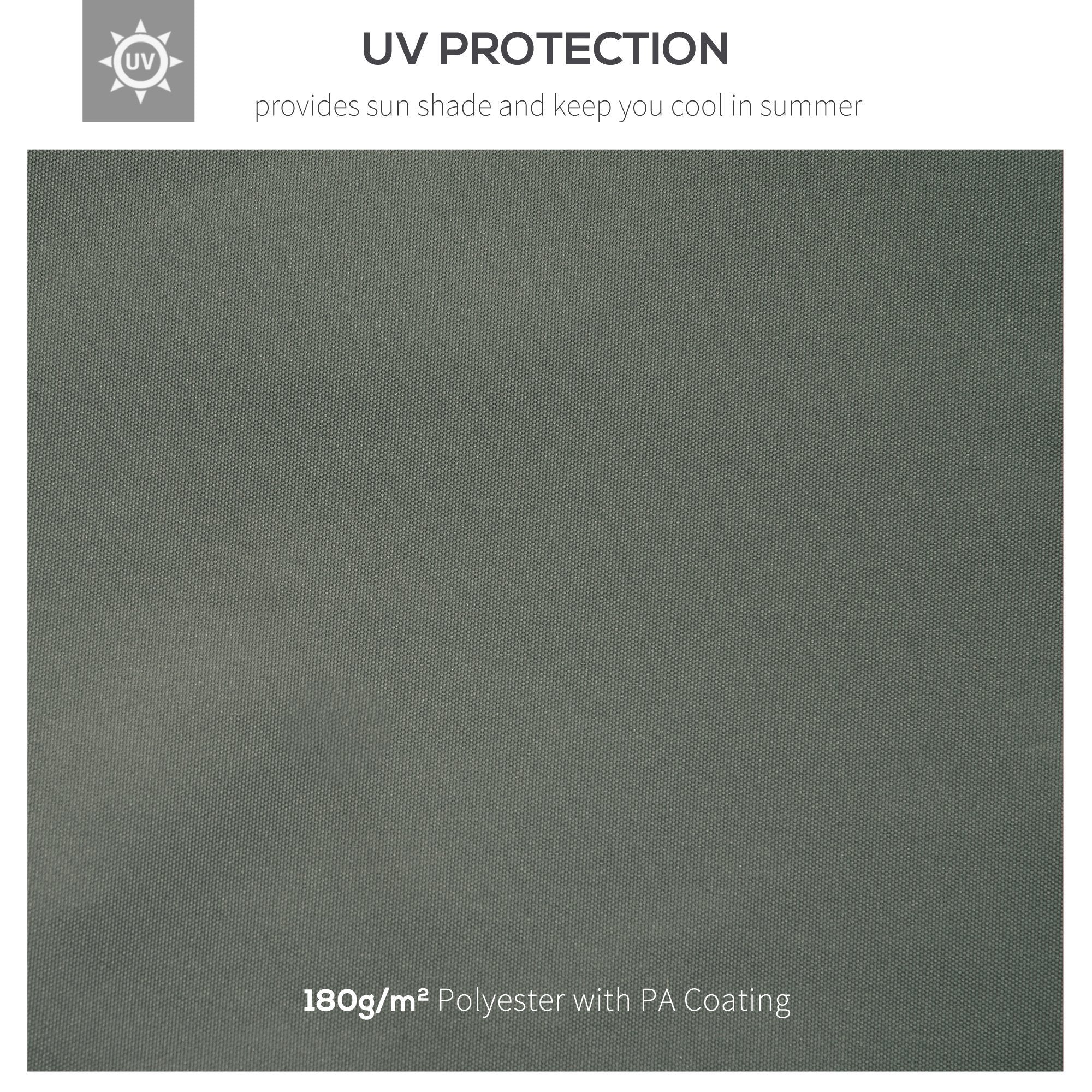 Outsunny 3X4M Gazebo Canopy Replacement Cover - Image 5