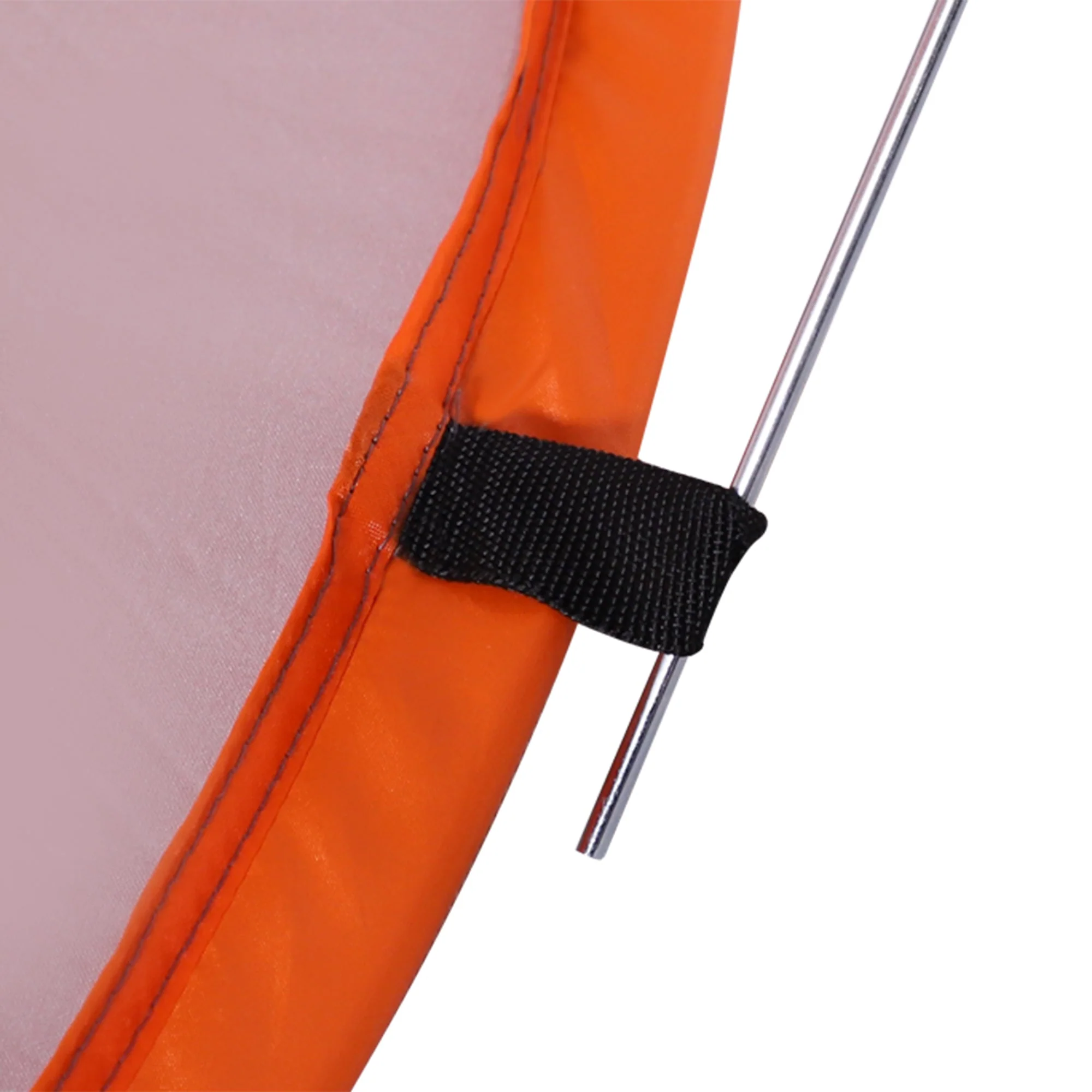 Outsunny Fibreglass Frame 2 Person Pop-Up Lightweight Camping Tent Orange - Image 8