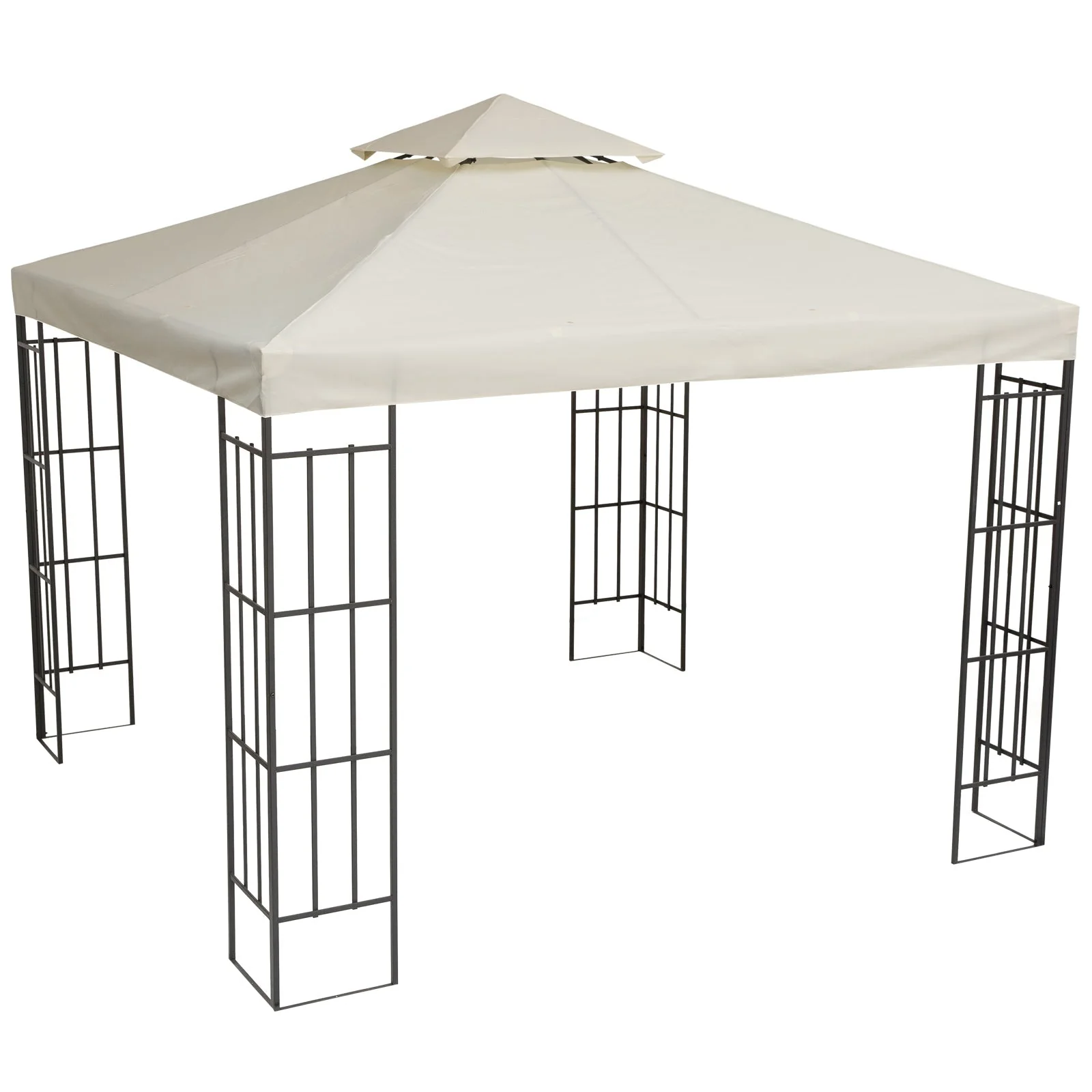 Outsunny 3 X 3 M Gazebo Replacement Canopy Cream - Image 7