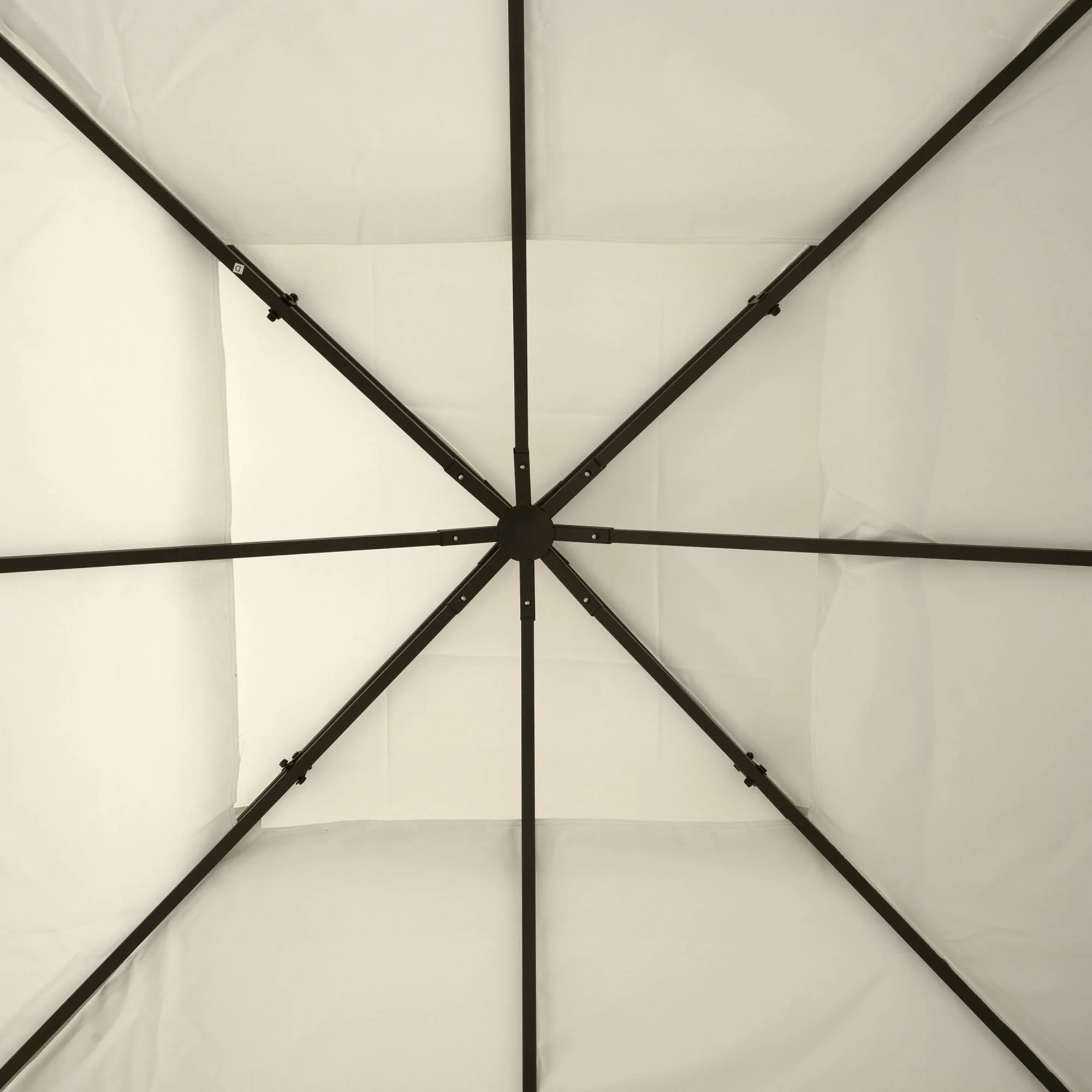 Outsunny 3 X 3 M Gazebo Replacement Canopy Cream - Image 8