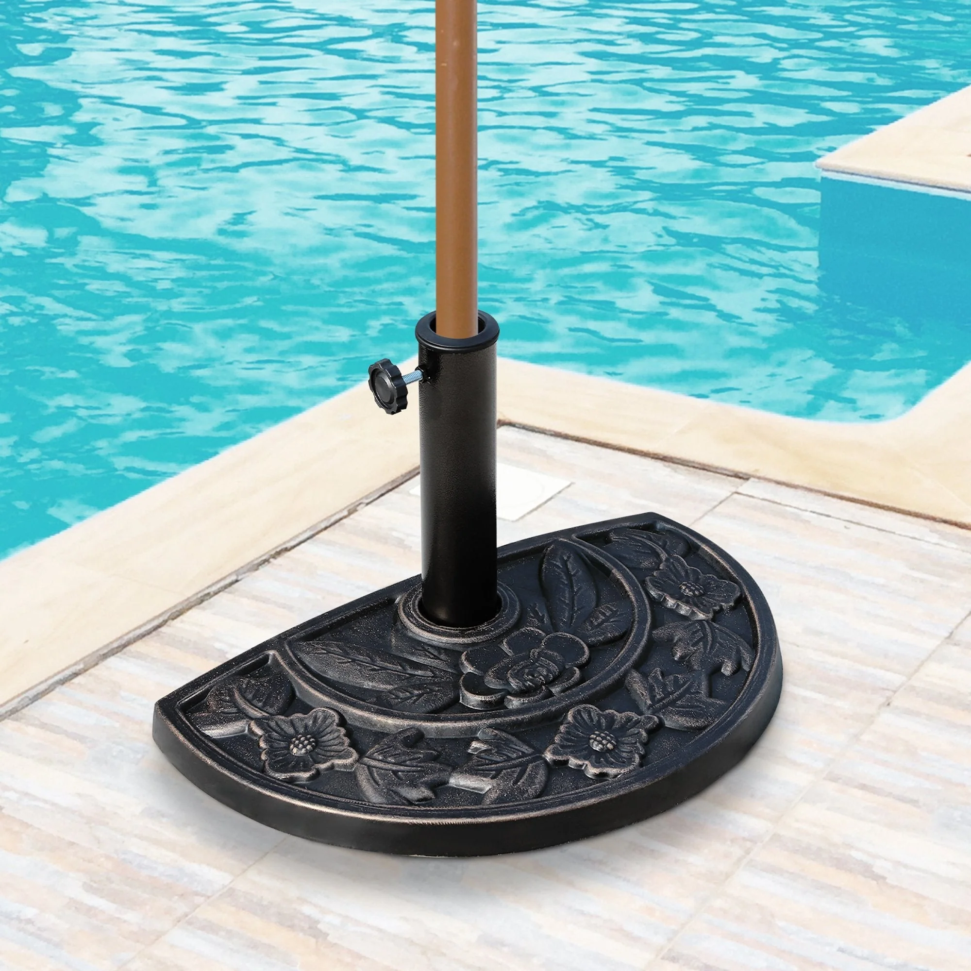 Outsunny Heavy Duty Parasol Umbrella Base - Image 2