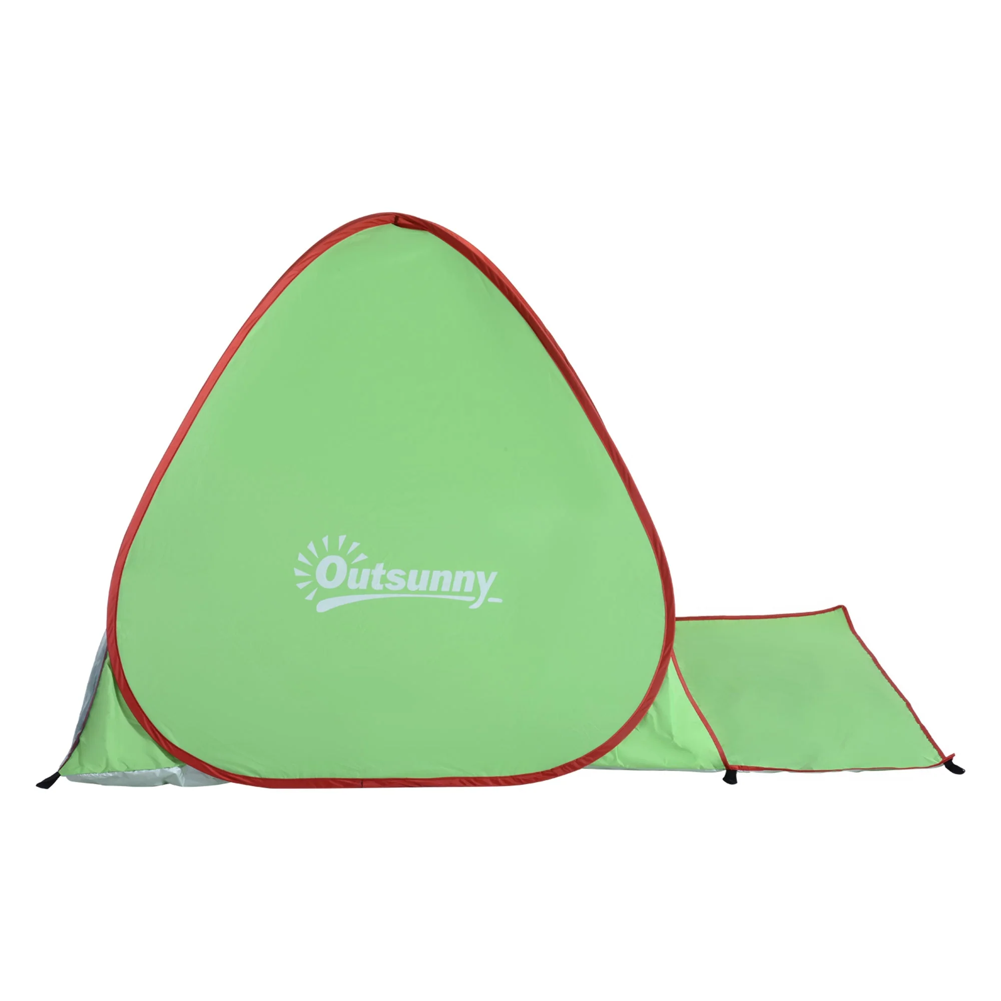 Outsunny Pop Up Tent Beach Fishing Camping Uv Protection Patio Sun Shade Shelter - Image 9