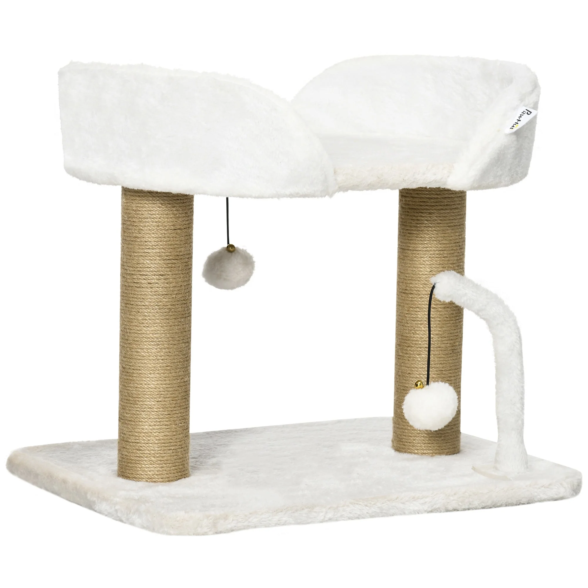PawHut 42cm Indoor Cat Tree - Image 3