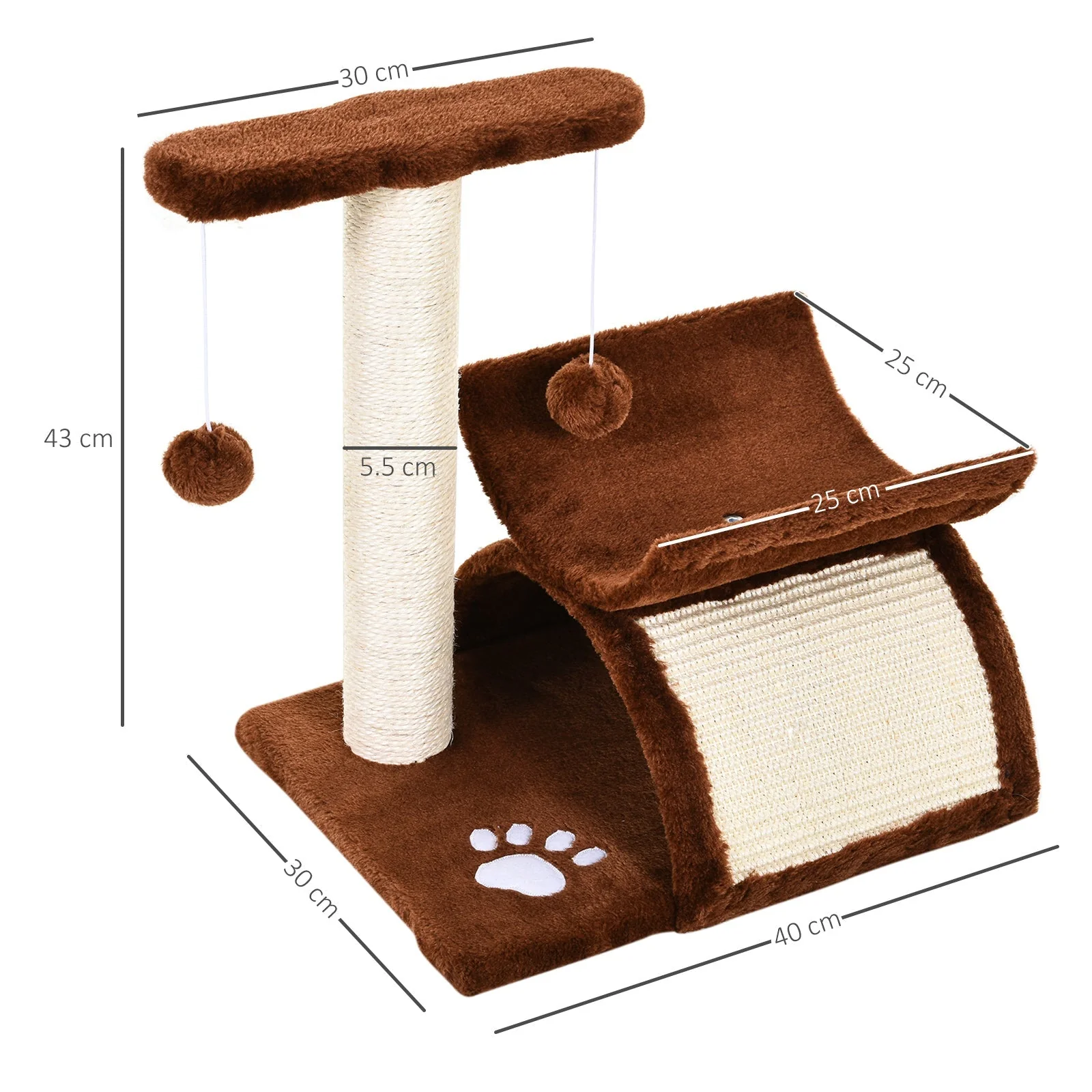 PawHut Cat Tree - Image 2