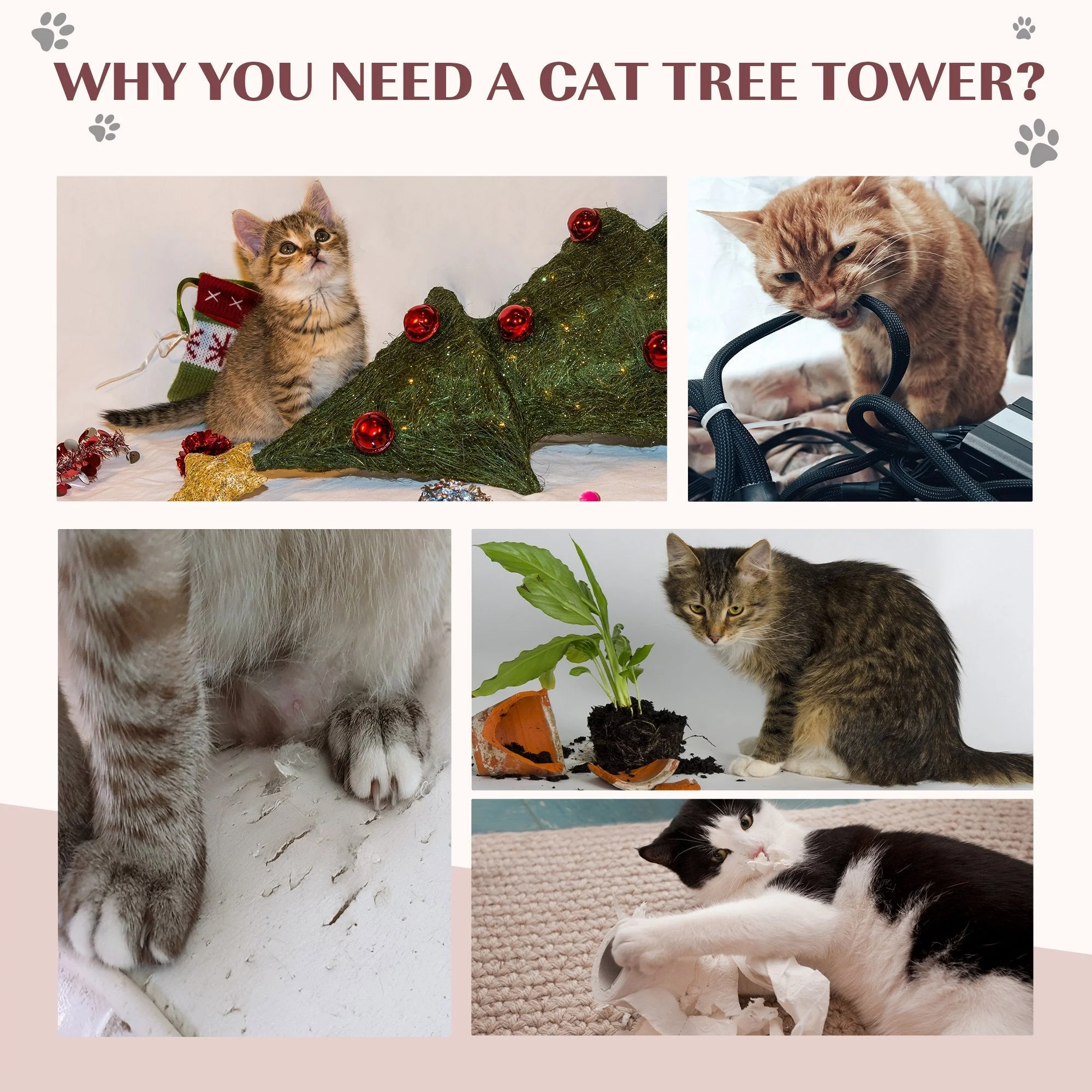 PawHut Cat Tree - Image 8