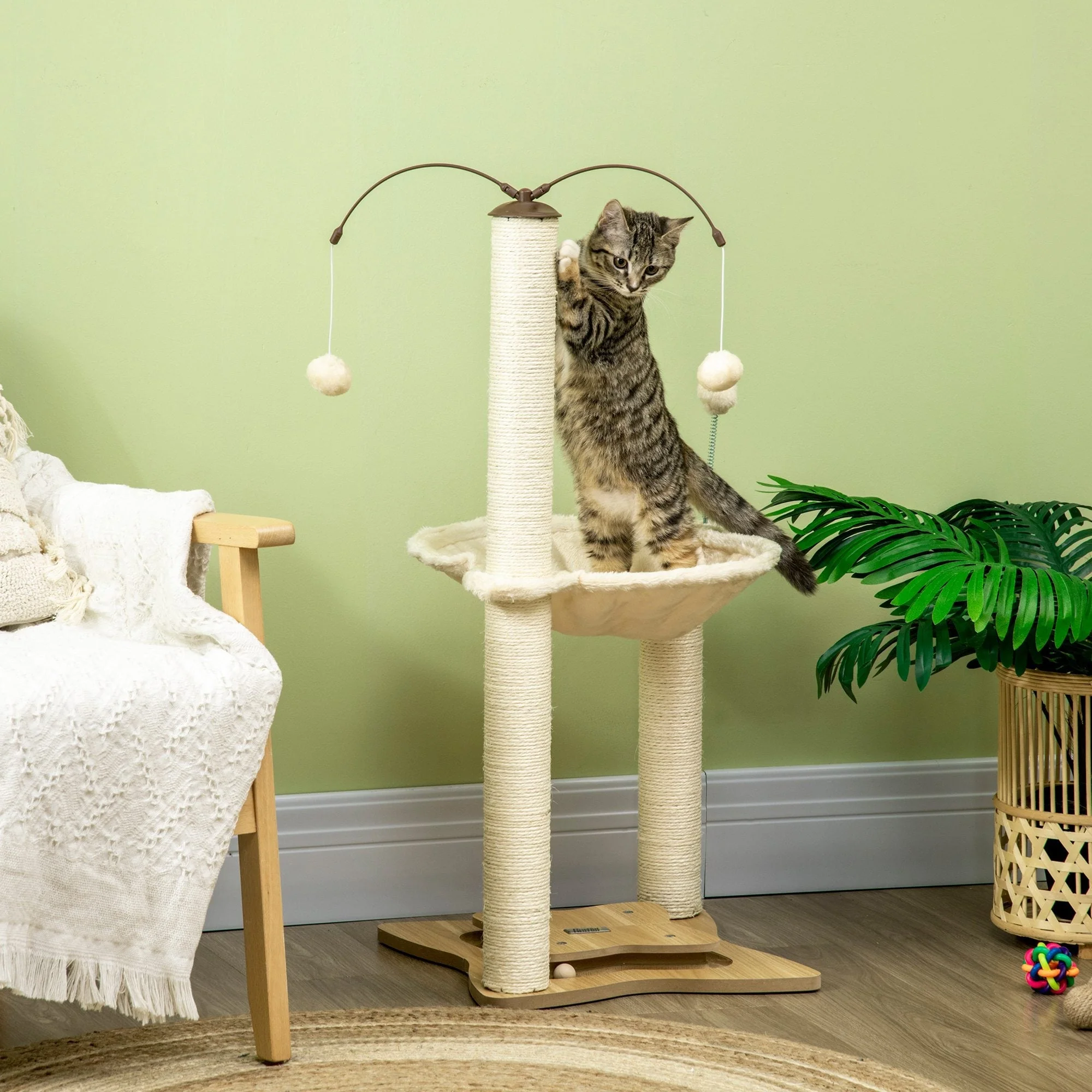 PawHut Cat Tree - Image 2