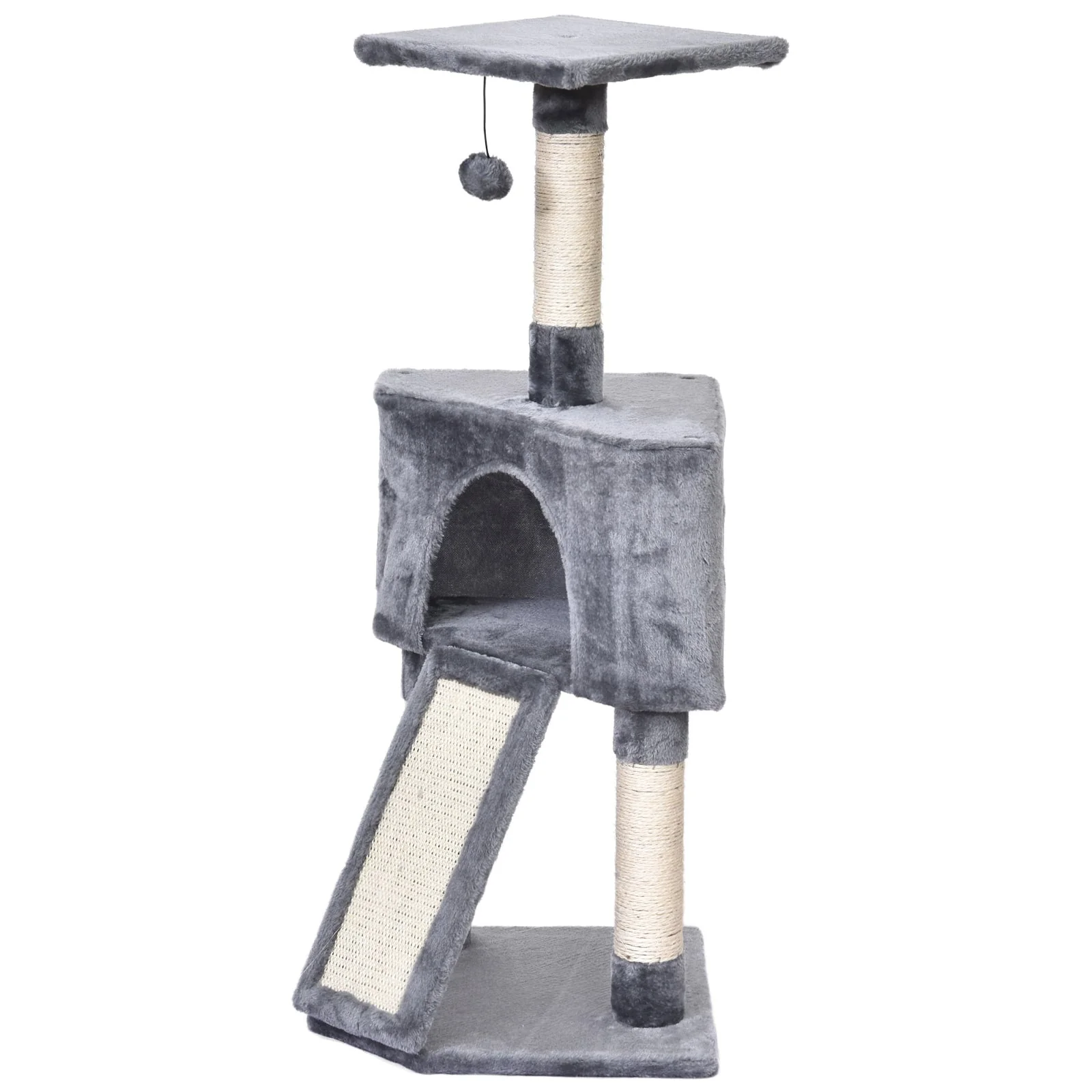 PawHut Corner Cat Tree for Indoor Cats - Image 9